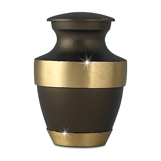 Artisanal Brown Metal Keepsake