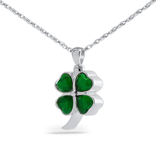 Clover Shamrock Silver Keepsake